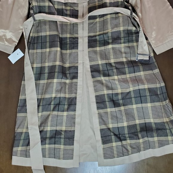 French connection Anais Check Belted  trench - Picture 6 of 6